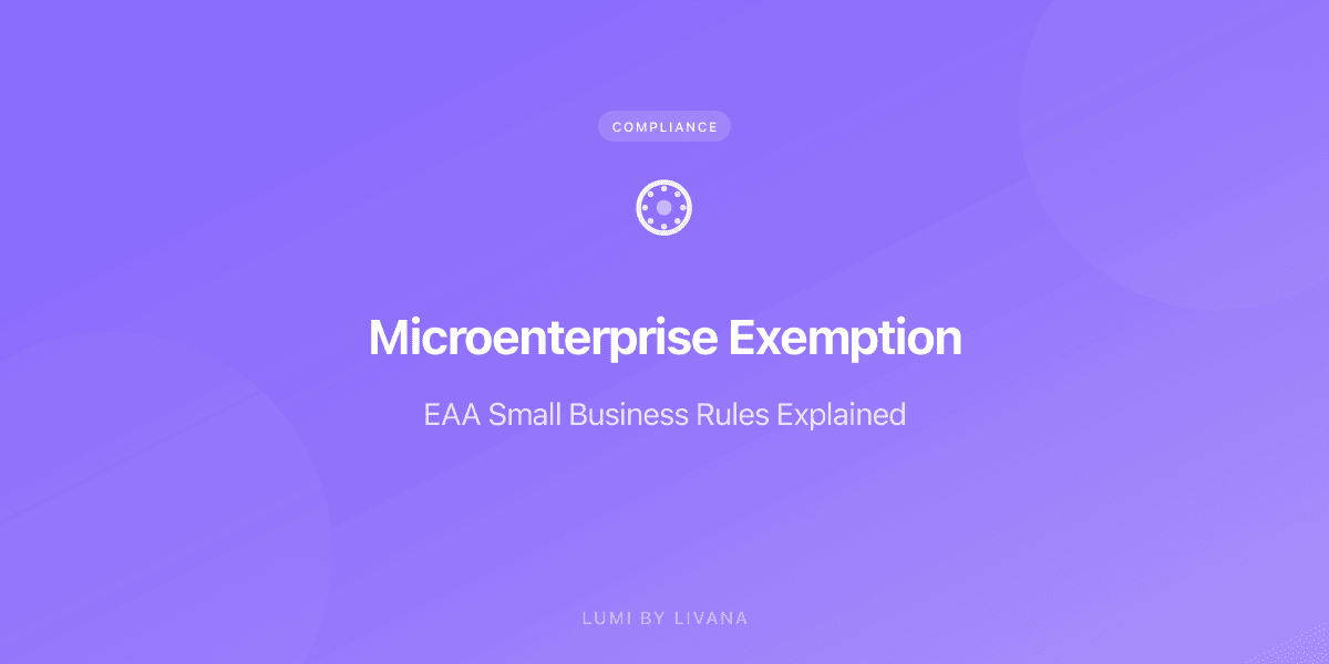 EAA Microenterprise Exemption Explained