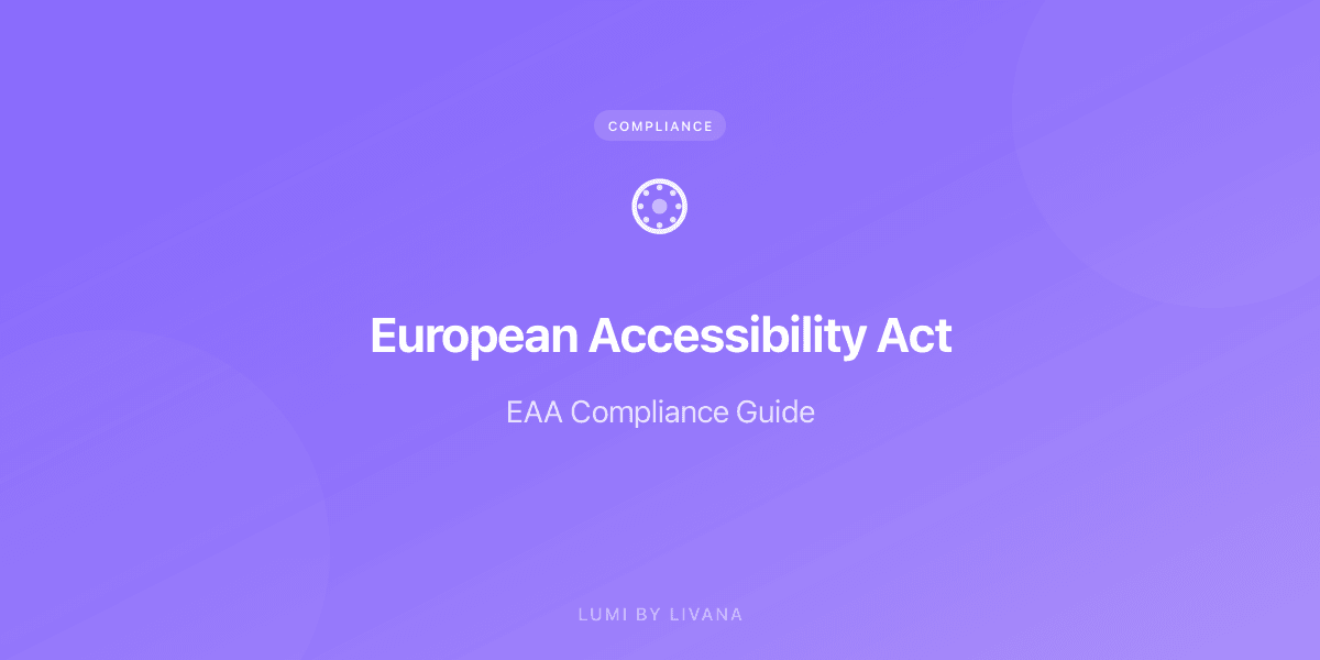 European Accessibility Act (EAA) Compliance Guide